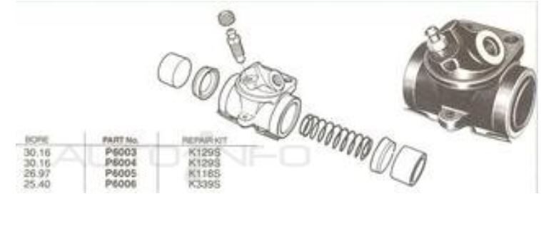 2x New Brake Wheel Cyl.-Rear For HOLDEN STANDARD FC 4D Wgn RWD 1958 - 1960