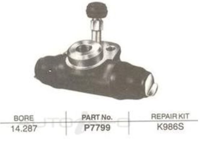 2x New Brake Wheel Cyl.- Rear Left For VOLKSWAGEN PASSAT . 4D Wgn 1974 - 1981