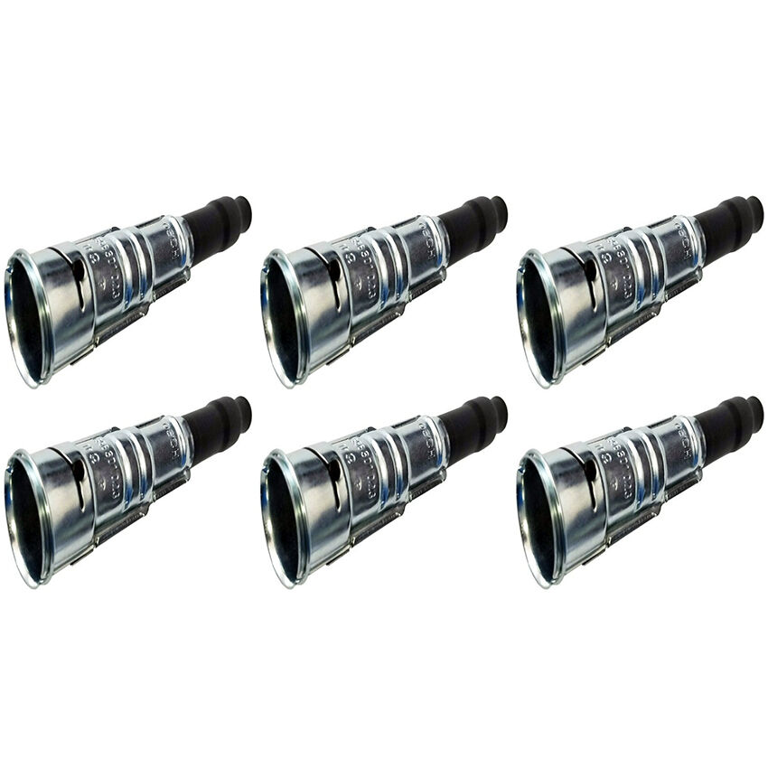 6X Bosch Spark Plug Connector for Mercedes-Benz 2.7L 6cyl S-Class 1972-1986