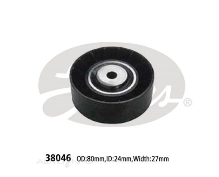 Gates Drive Align Idler Pulley For BMW 735i/iL E38 3.5L V8 M62B35, M62TUB35