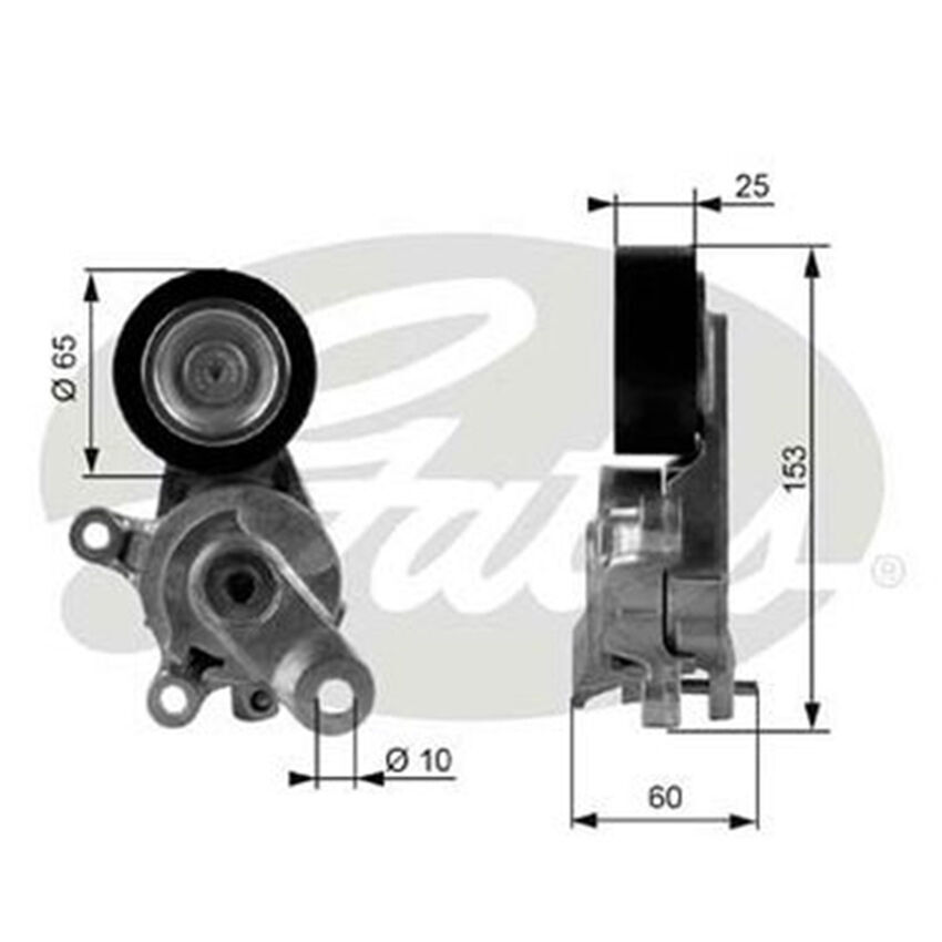 38209 DriveAlign Tensioner for SKODA Yeti 5L7/676/677 CAXA