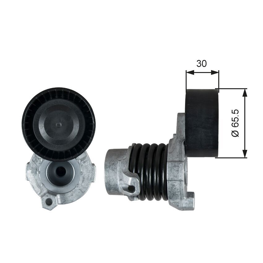 Gates Drivealign Idler Pulley For Renault Captur 0.9L,1.2L H5F Hatchback