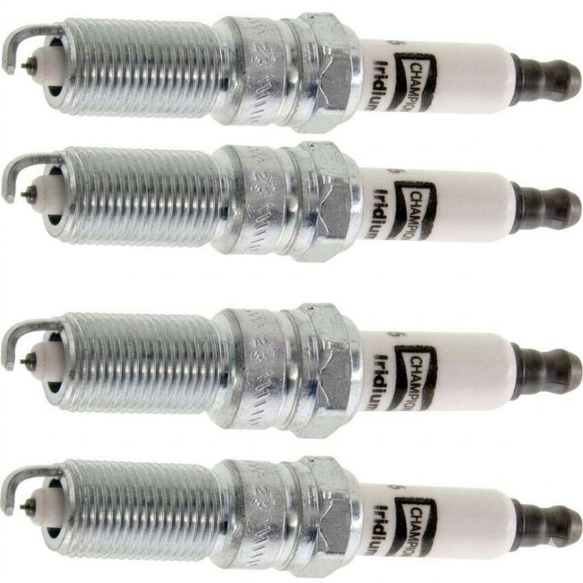 4X Champion Iridium Spark Plug For Chrysler PT Cruiser 2.4L/2.0L ECC EDZ 4cyl