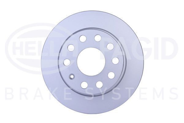 Hella Disc Brake Rotor 253mm Rear For Audi A3 8P1,8P7,8PA 1.4L/1.6L/2.0L