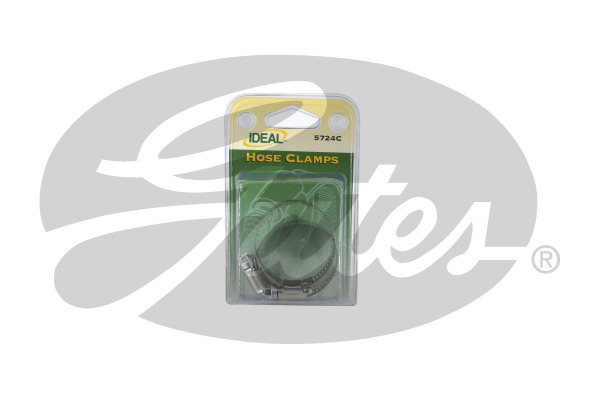 Gates Ideal 57 Series P/S Gen Purpose Band Hose Clamp 25-51mm Pack of 2 (5724C)