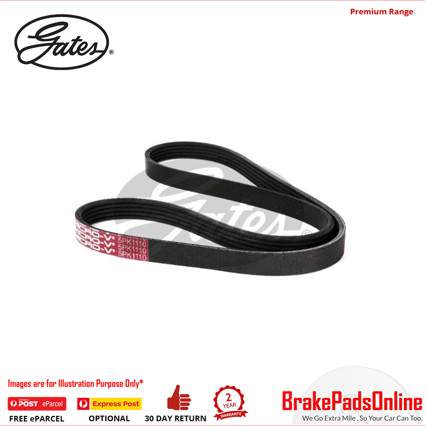 5PK1110 V-Ribbed AT Belt for HYUNDAI Santa Fe MK I SM G4JS 2.4L Petrol 4Cyl 4WD