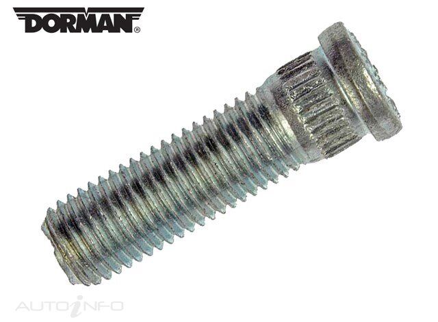 Dorman Serrated Wheel Stud - 12.73mm Knurl, 41.5mm Length - 610-254