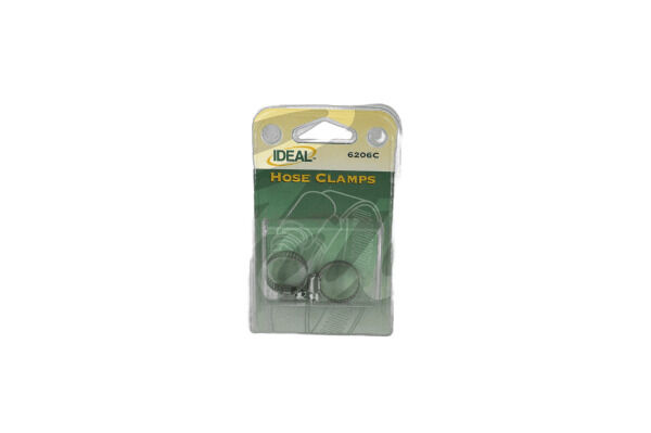 Gates Ideal Specialty Carded P/S Hose Clamp 8-22mm Pack of 2 (6206C)