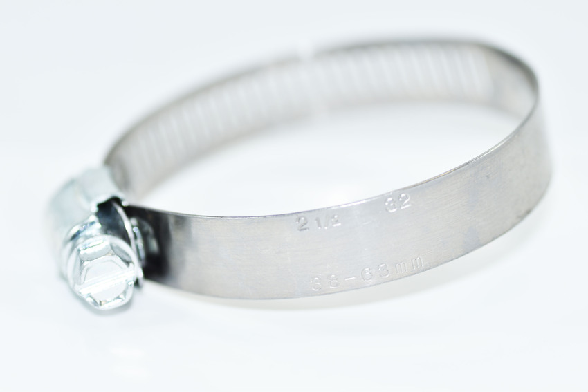 Gates Ideal 67-5 Series S/Steel Band Hose Clamp 38-63mm Pack of 10 (6732)