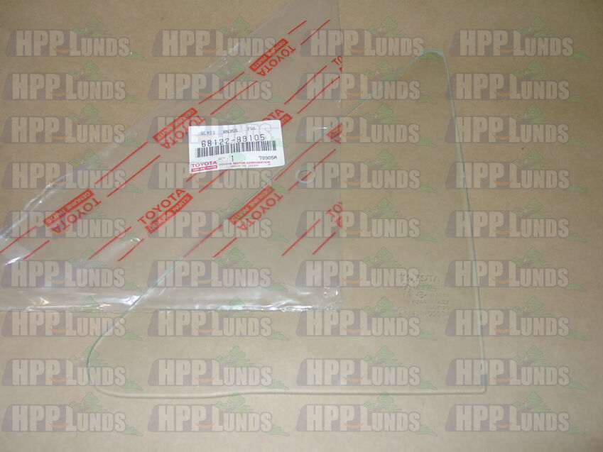 Door Glass Quarter-Front For Toyota Landcruiser FJ75-4.0L 3F Prl 11/84-08/92 RH