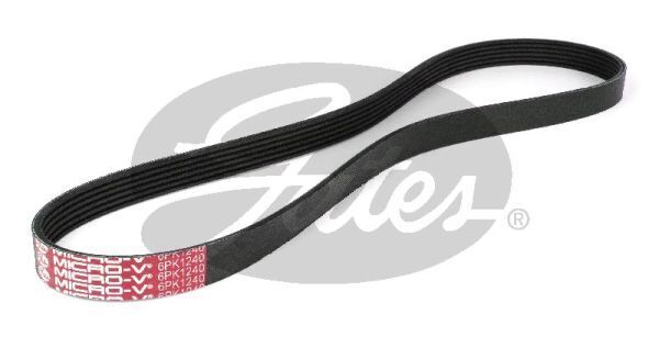 Gates V-Ribbed Belt For Audi TT Petrol Engine 3.2L V6 quattro AWD