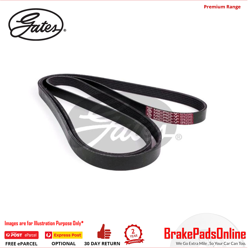 6PK2545 V-Ribbed AT Belt for HYUNDAI i45 MK VI YF G4KJ 2.4L CVVT Petrol 4Cyl FWD