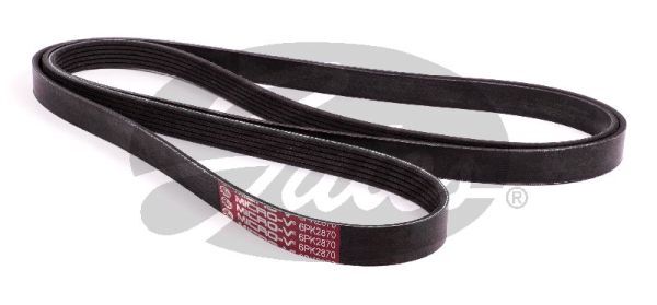 Gates V-Ribbed Belt for Jeep Cherokee Diesel 2.5 CRD 4x4 R 425 DOHC KJ 6PK2870