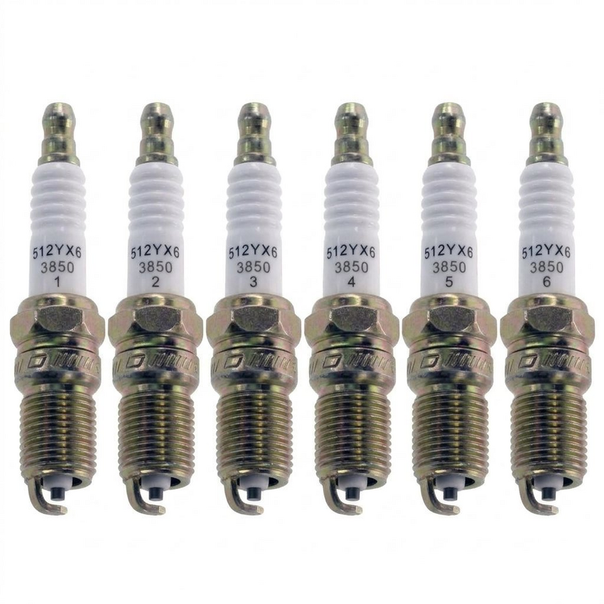 6X Champion Copper Plus Spark Plug For Holden Calais VN 3.8L Petrol V6 LG2, 12V