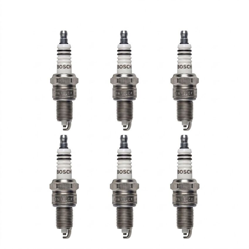 6X Bosch Spark Plug For Mercedes-Benz S-Class SE, SEL 2.8L Petrol 130.980 6cyl