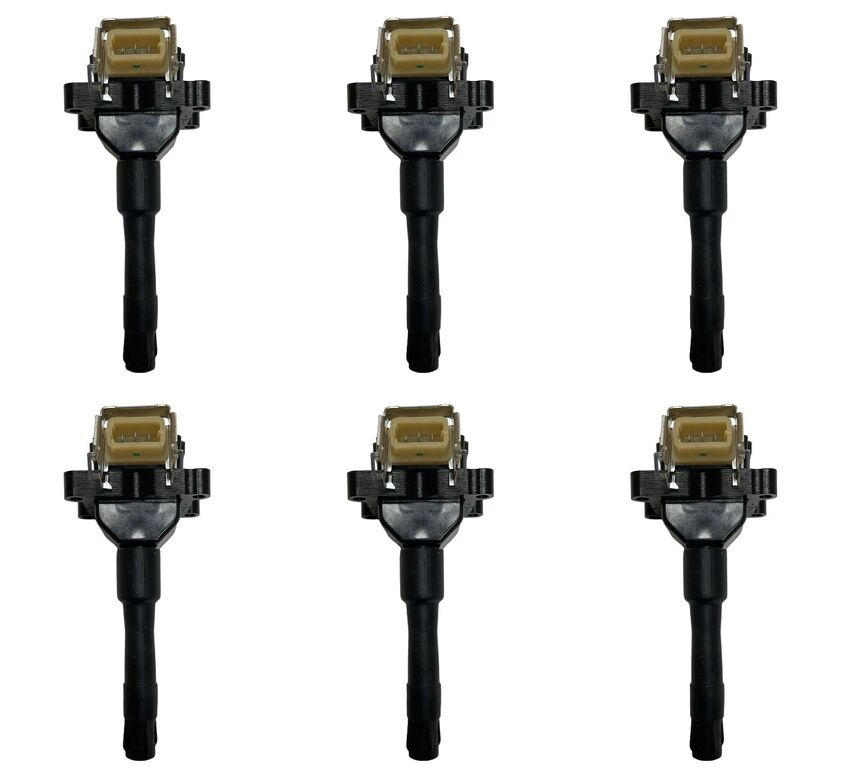 6X Bremi Ignition Coil For BMW 5 E34 520i 2.0L/ 525i 2.5L Petrol 6Cyl 1990-1996