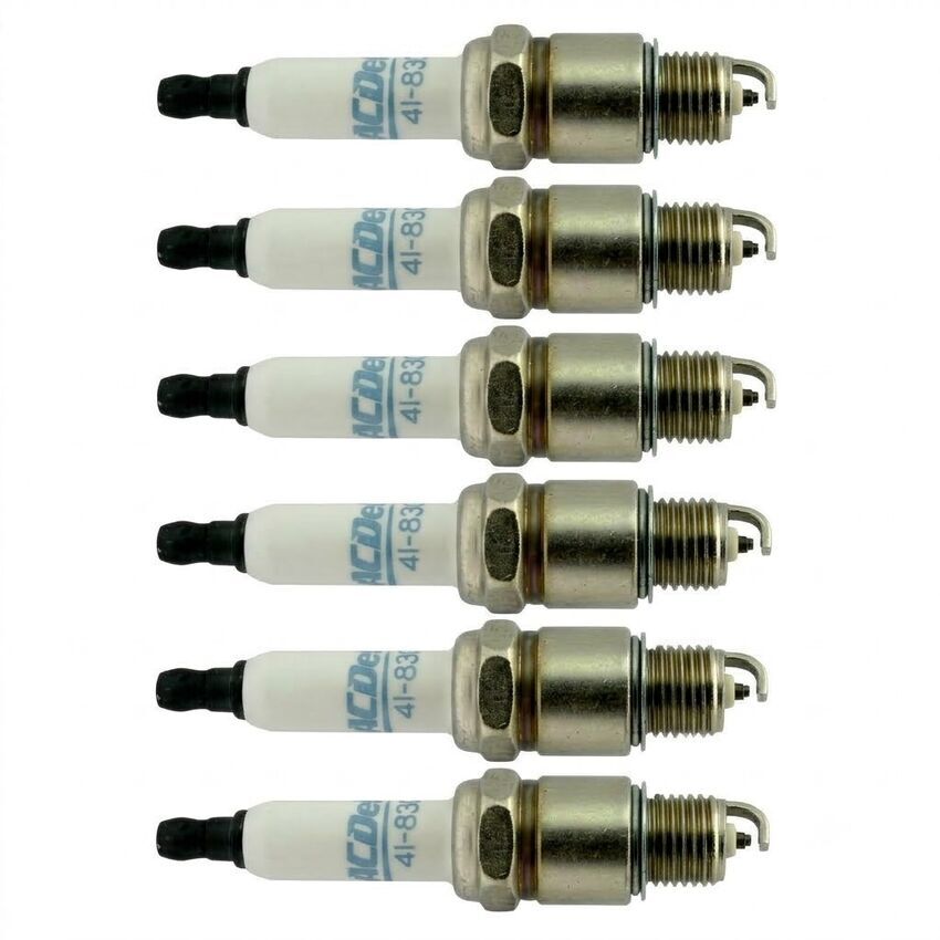 6X AcDelco Double-Platinum Spark Plug For Holden Utility EJ EK FB 2.3L Petrol I6