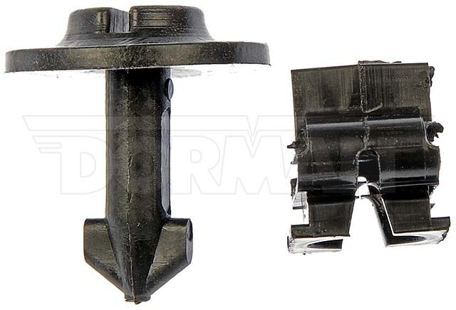 Dorman Splash Shield Screw With Clip Black Plastic -700-081