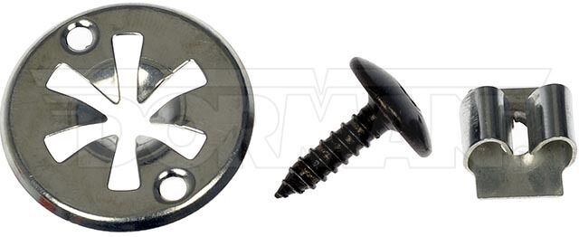 Dorman Splash Shield Screw & Clip Black -700-086