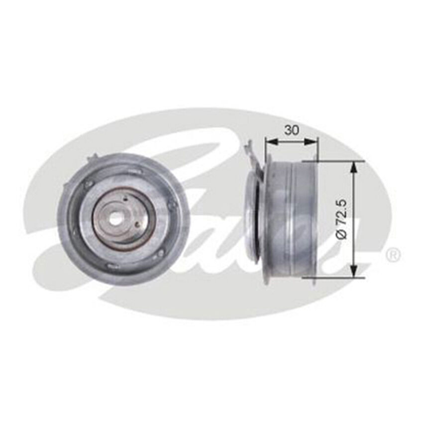 Gates Tensioner Pulley, timing belt For Audi/Skoda/Volkswagen - 7784-1010