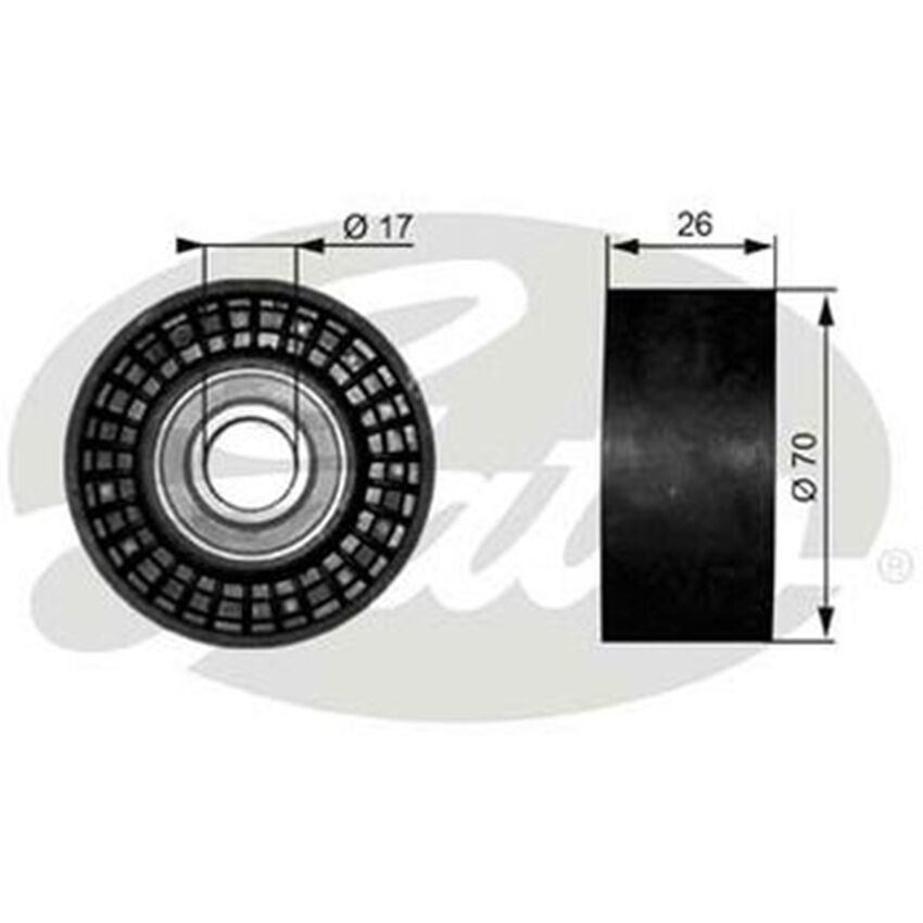 38018 DriveAlign Idler Pulley for MAZDA Tribute EP YF09