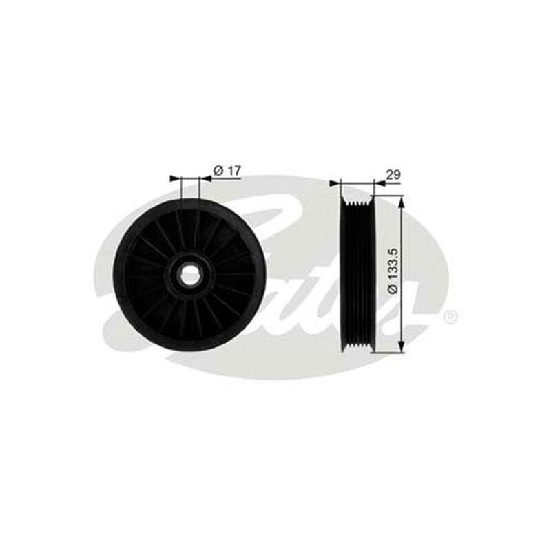 38029 DRIVEALIGN IDLER PULLEY Accessory Drive Idlers & Pulleys 7803-1029