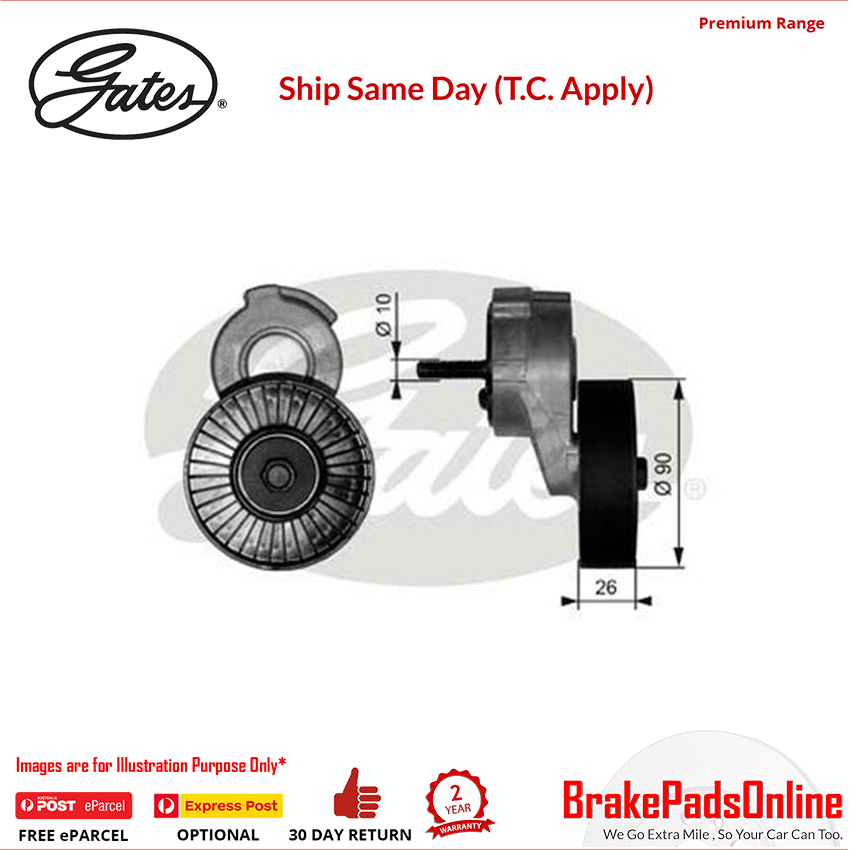 38113 DriveAlign Tensioner for CHRYSLER Voyager RGHK52 EGA