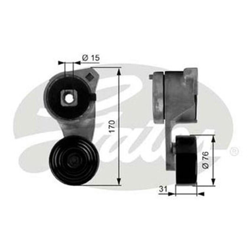 38118 DriveAlign Tensioner for CHEVROLET C1500 C L56
