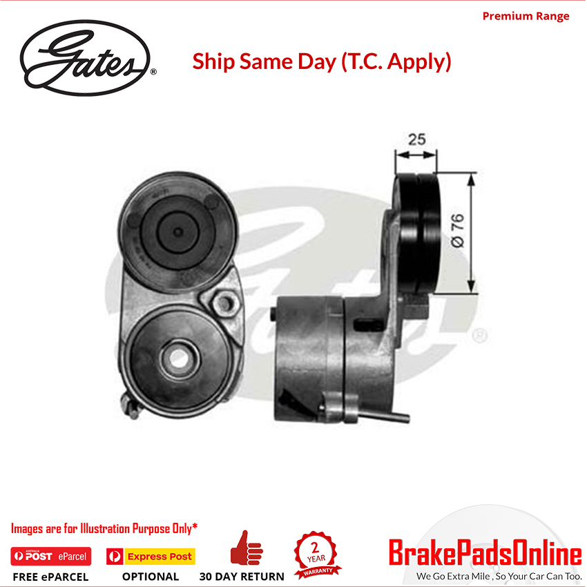 38193 DriveAlign Tensioner for VOLKSWAGEN Passat B5 3B2 ACK/ALG/APR