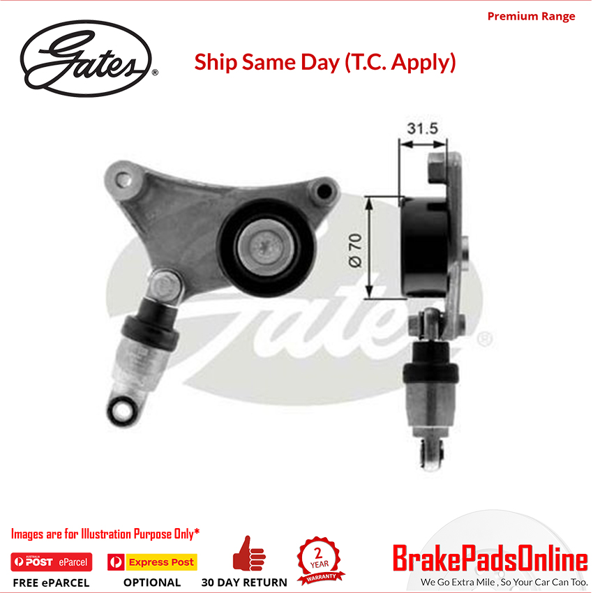 38216 DriveAlign Tensioner for TOYOTA Previa MK II ACR30 2AZFE