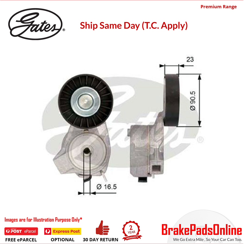 38226 DriveAlign Tensioner for SAAB 9-5 D5S B205E