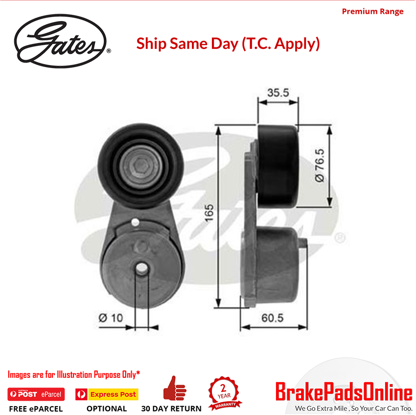 38378 DriveAlign Tensioner for NISSAN Navara D40M VQ40DE
