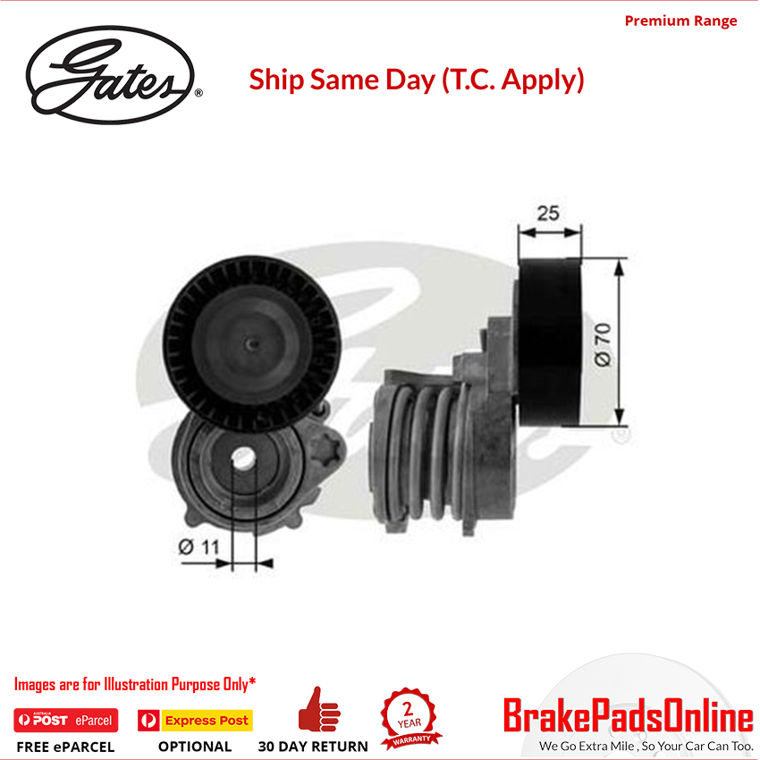 38384 DriveAlign Tensioner for BMW 525i E60 M54B256S5
