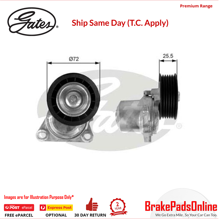 38408 DriveAlign Tensioner for FORD Fiesta MK V DJ1 N4JB