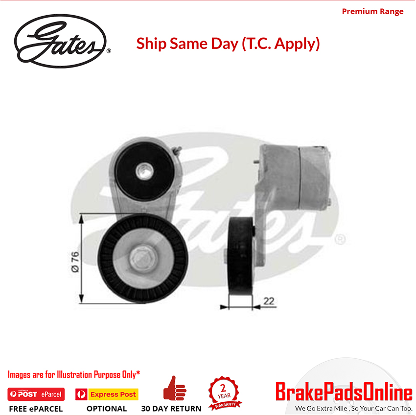 38212 DriveAlign Tensioner for HOLDEN Astra TS Z18XE