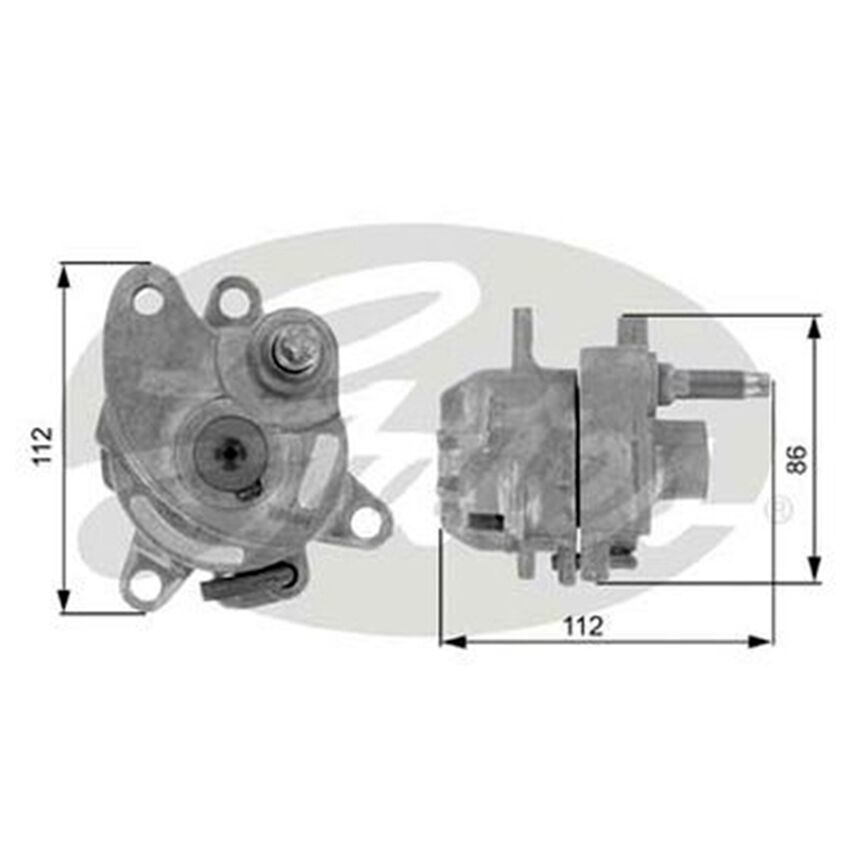 38225 DriveAlign Tensioner for MERCEDES C180 W203 203035 111951