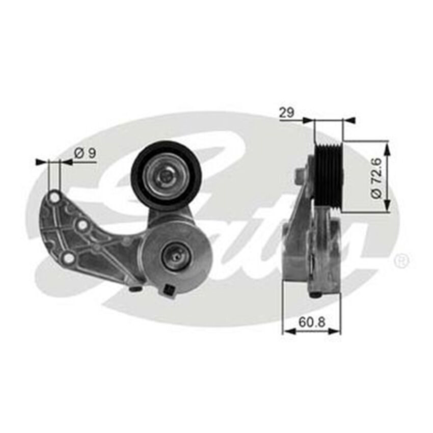 38317 DriveAlign Tensioner for VOLKSWAGEN Touareg 7P5/7P6 CGRA