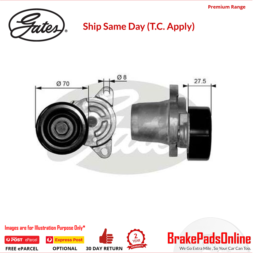 38454 DriveAlign Tensioner for KIA Sportage KM D4EA