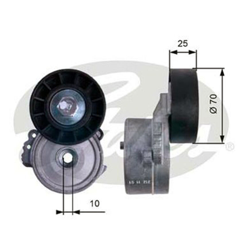 38477 DriveAlign Tensioner for PEUGEOT 308 SW RHR/RH01 DW10BTED4