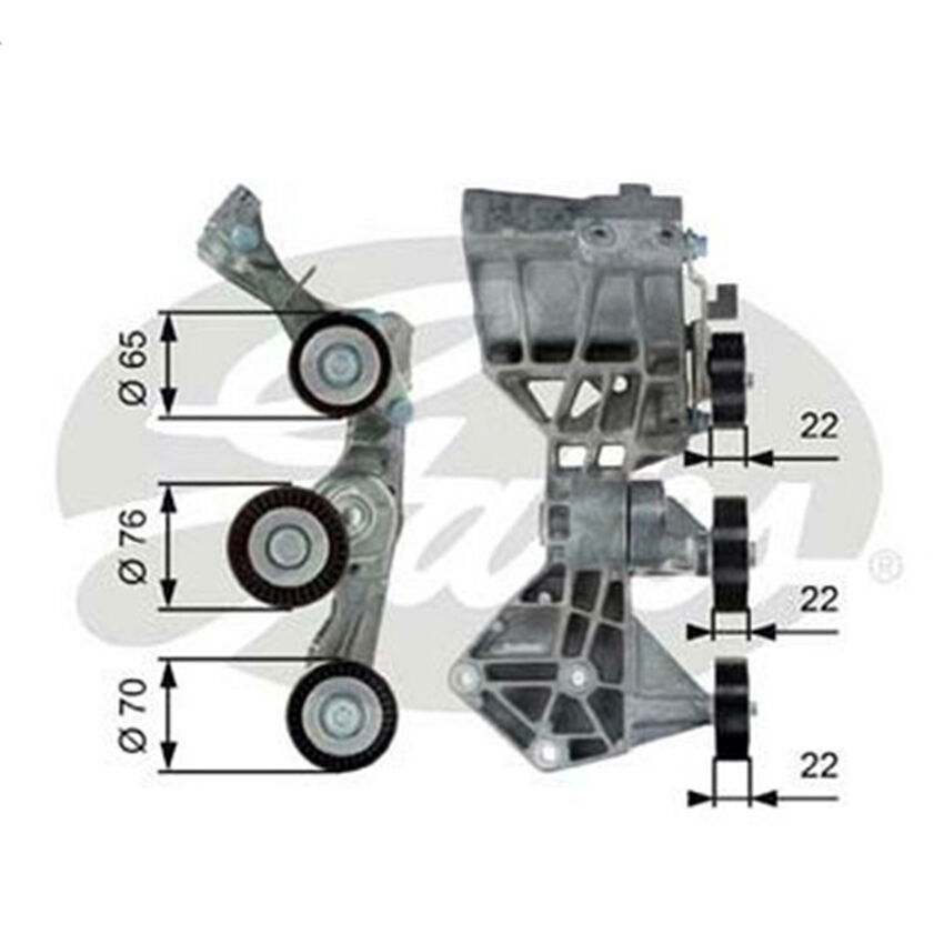39064 DriveAlign Tensioner for MERCEDES B180 W245 245207 640940