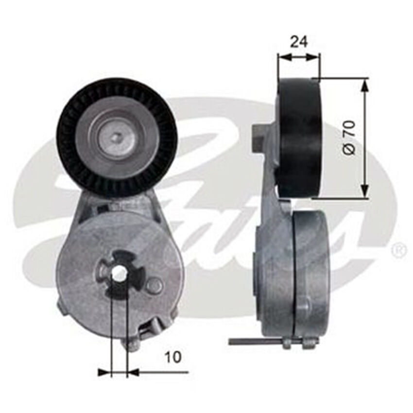39122 DriveAlign Tensioner for AUDI A5 Cabrio Quattro 8F7 CAEB/CDNC