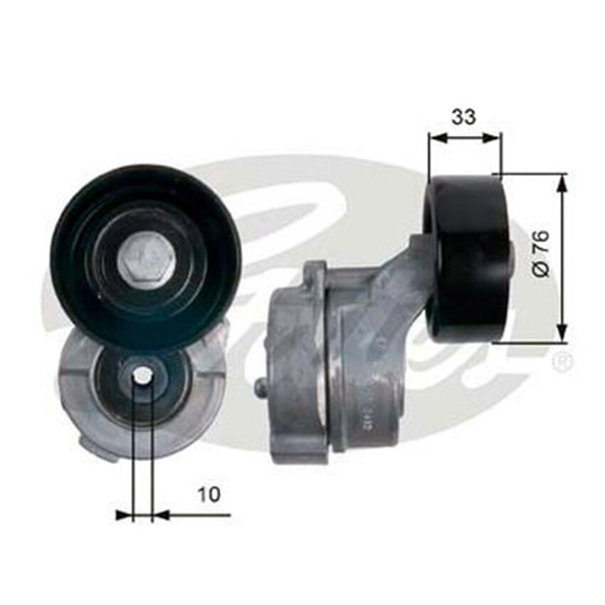 39134 DriveAlign Tensioner for HYUNDAI H1 TQ D4CB