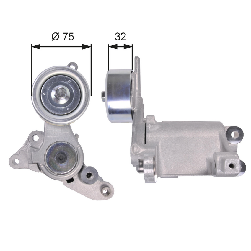39135 DriveAlign Tensioner for TOYOTA Hilux MK VII KUN16 1KDFTV