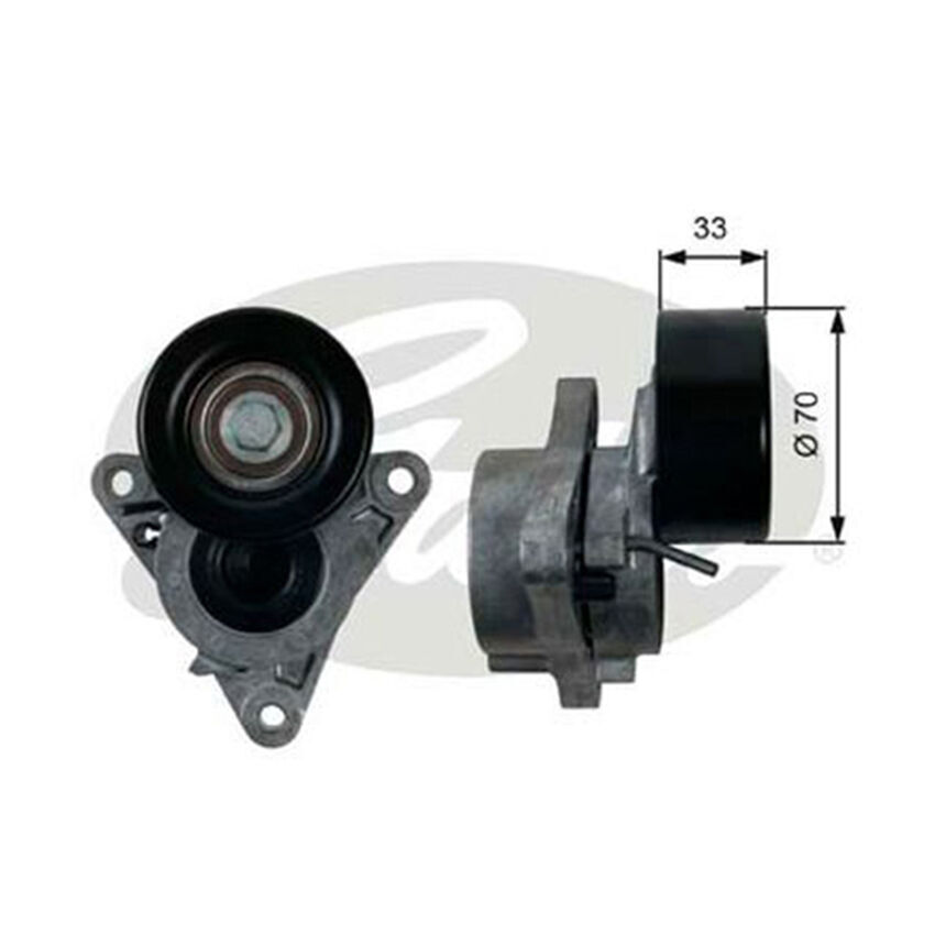 Gates DriveAlign Tensioner for NISSAN Navara D40M V9X - 39171 