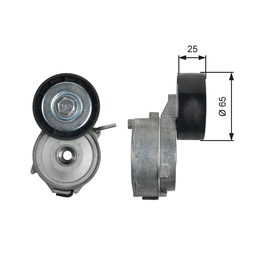 Gates V-Ribbed Belt Tensioner For Land Rover Discovery Sport L550 2.2L