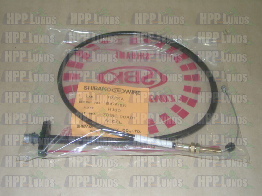 Accelerator Cable For Toyota Landcruiser HJ60 - 4.0L 2H Dsl