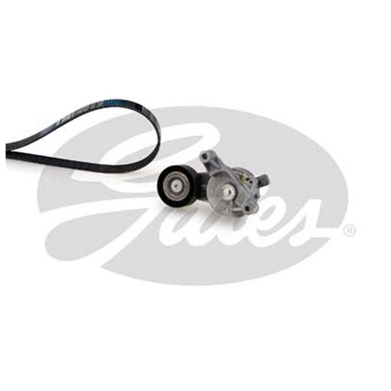 Gates MICRO V-Ribbed Belt Kit For Audi, SKODA, VW- K026PK1053 