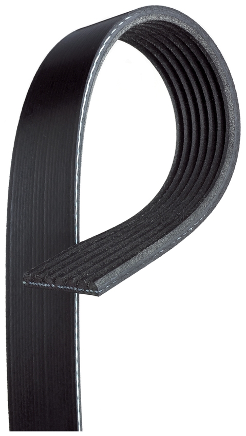 Gates V-ribbed Belt For Audi A4 B8,8K2, B8,8K5 3.0L CMUA,CRED, CCBA,CGWC