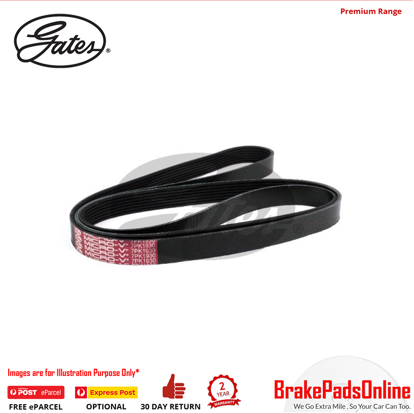 7PK1930 V-Ribbed AT Belt for TOYOTA RAV 4 MK II ACA23 2AZFE 2.4L VVTi Petrol 4Cyl 4WD