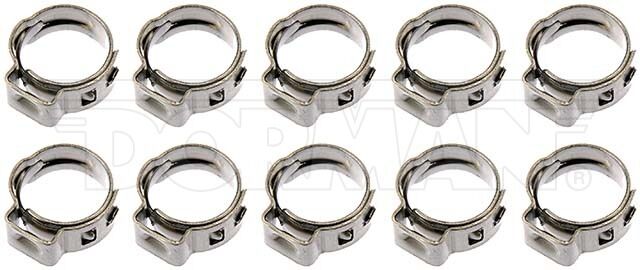 Dorman Fuel Line Clamps. Pack of 10 3/8 In. Clamps - 800-309
